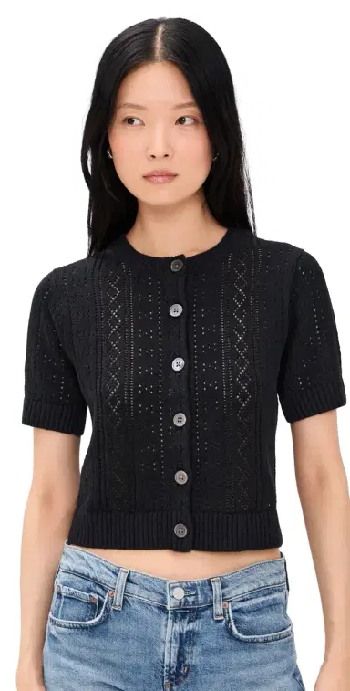 Alex Mill Elle Cardigan Black M | Thumbnail 1 Alex Mill Elle Cardigan Black M | Thumbnail 1