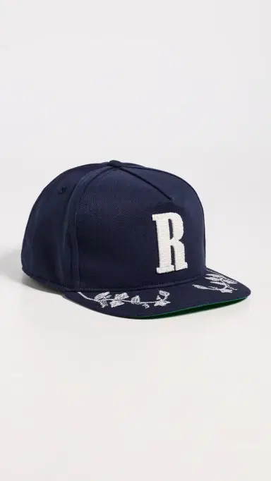Rhude Grapevine R-Crown Fitted Cap Navy / White One Size | Thumbnail 2 Rhude Grapevine R-Crown Fitted Cap Navy / White One Size | Thumbnail 2