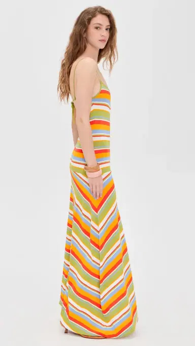 Solid & Striped The Lottie Dress t. Barths tripe | Thumbnail 4 Solid & Striped The Lottie Dress t. Barths tripe | Thumbnail 4