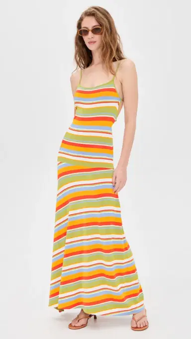 Solid & Striped The Lottie Dress t. Barths tripe | Thumbnail 5 Solid & Striped The Lottie Dress t. Barths tripe | Thumbnail 5