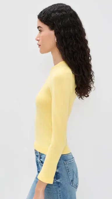 ALICE + OLIVIA Porla Collared Sweater Butter ulti | Thumbnail 4 ALICE + OLIVIA Porla Collared Sweater Butter ulti | Thumbnail 4