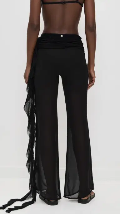 Bananhot hawn Mesh Coverup Pants Black | Thumbnail 3 Bananhot hawn Mesh Coverup Pants Black | Thumbnail 3