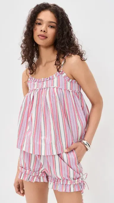 Damson Madder Mafalda Top Pink | Thumbnail 2 Damson Madder Mafalda Top Pink | Thumbnail 2