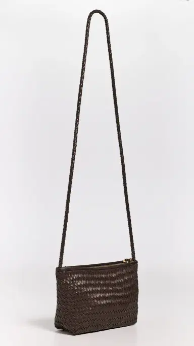 Madewell The Woven Crossbody Bag Coffee Bean One Size | Thumbnail 4 Madewell The Woven Crossbody Bag Coffee Bean One Size | Thumbnail 4