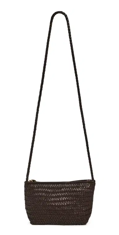 Madewell The Woven Crossbody Bag Coffee Bean One Size | Thumbnail 1 Madewell The Woven Crossbody Bag Coffee Bean One Size | Thumbnail 1
