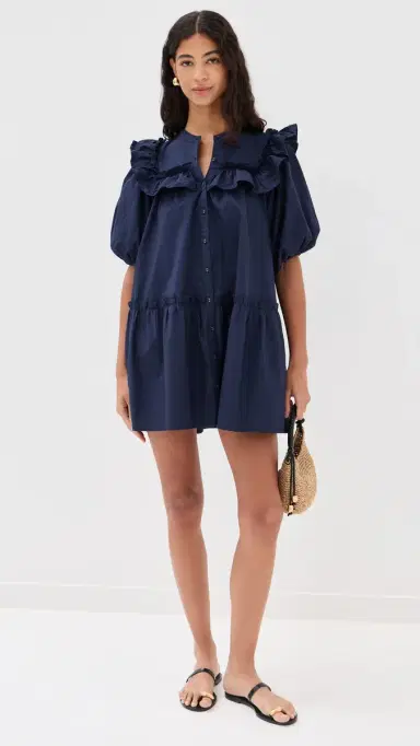 Cleobella Tatiana Mini Dress Navy | Thumbnail 5 Cleobella Tatiana Mini Dress Navy | Thumbnail 5