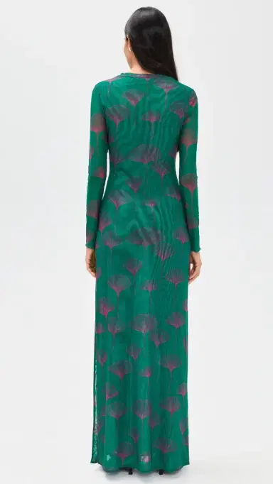 Eywasouls Malibu Scarlet Dress Jade Ginkgo | Thumbnail 3 Eywasouls Malibu Scarlet Dress Jade Ginkgo | Thumbnail 3