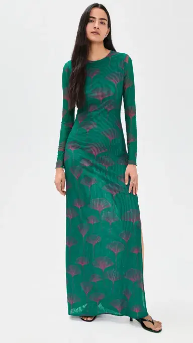 Eywasouls Malibu Scarlet Dress Jade Ginkgo | Thumbnail 5 Eywasouls Malibu Scarlet Dress Jade Ginkgo | Thumbnail 5