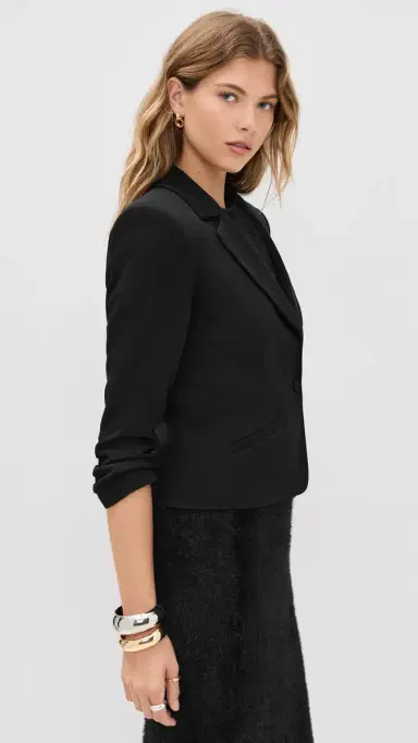 Cinq à Sept Le Petit Khloe Blazer Black 2 | Thumbnail 4 Cinq à Sept Le Petit Khloe Blazer Black 2 | Thumbnail 4