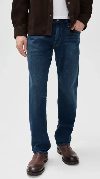 Citizens of Humanity Elijah Cashmere Denim Straight Jeans - 32 Condor 38 | Thumbnail 2 Citizens of Humanity Elijah Cashmere Denim Straight Jeans - 32 Condor 38 | Thumbnail 2