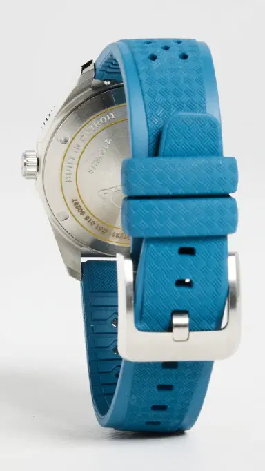 Shinola Duck 3hd 40mm, Blue Rubber Strap Watch | Thumbnail 4 Shinola Duck 3hd 40mm, Blue Rubber Strap Watch | Thumbnail 4