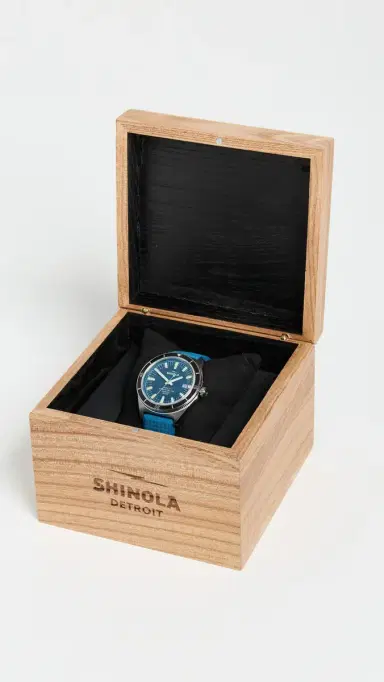 Shinola Duck 3hd 40mm, Blue Rubber Strap Watch | Thumbnail 6 Shinola Duck 3hd 40mm, Blue Rubber Strap Watch | Thumbnail 6
