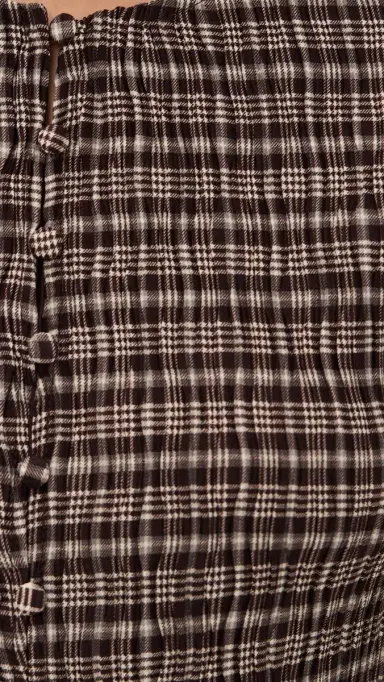 Bailey Rose Plaid Blouse Chocolate | Thumbnail 6 Bailey Rose Plaid Blouse Chocolate | Thumbnail 6