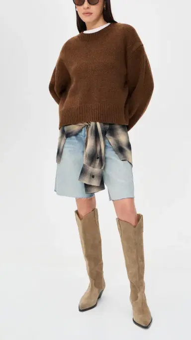 Free People Montana Shorts Cowgirl Blues | Thumbnail 5 Free People Montana Shorts Cowgirl Blues | Thumbnail 5