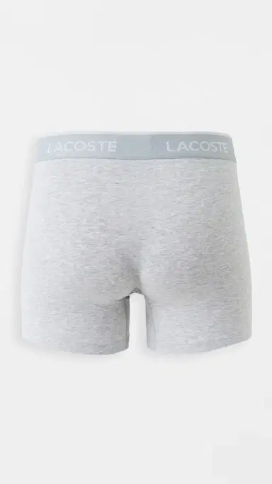 Lacoste Cotton Stretch Jersey Boxer Briefs 3 Pack Multi | Thumbnail 3 Lacoste Cotton Stretch Jersey Boxer Briefs 3 Pack Multi | Thumbnail 3