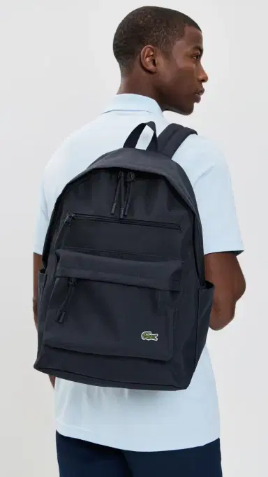 Lacoste Neocroc Backpack Navy One Size | Thumbnail 3 Lacoste Neocroc Backpack Navy One Size | Thumbnail 3