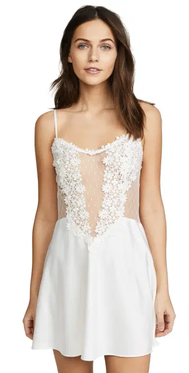 Flora Nikrooz Showstopper Chemise With Lace | Thumbnail 1 Flora Nikrooz Showstopper Chemise With Lace | Thumbnail 1