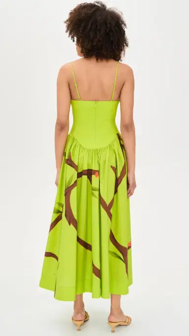 FARM Rio Green Maxi Dress Green | Thumbnail 3 FARM Rio Green Maxi Dress Green | Thumbnail 3