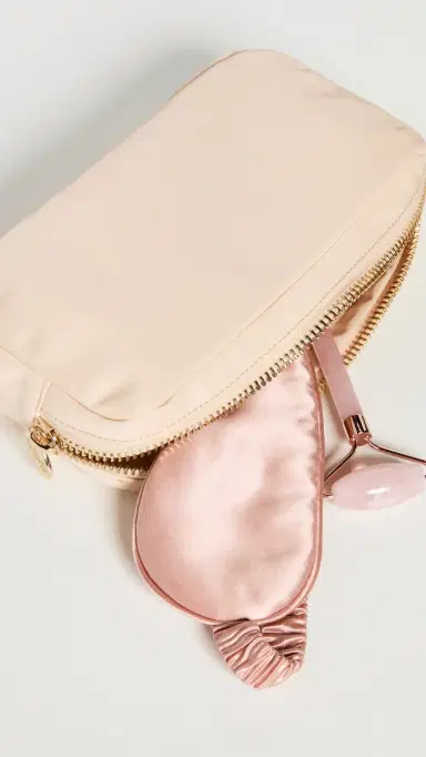 Stoney Clover Lane Classic Small Pouch Sand One Size | Thumbnail 4 Stoney Clover Lane Classic Small Pouch Sand One Size | Thumbnail 4
