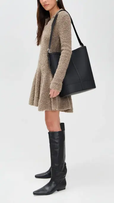 Hunting Season The Hobo Nappa Bag Black One Size | Thumbnail 3 Hunting Season The Hobo Nappa Bag Black One Size | Thumbnail 3