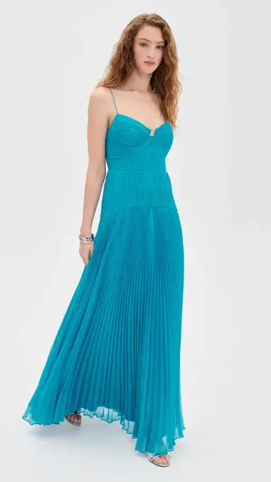 Amur Saylor Gown Azura | Thumbnail 2 Amur Saylor Gown Azura | Thumbnail 2