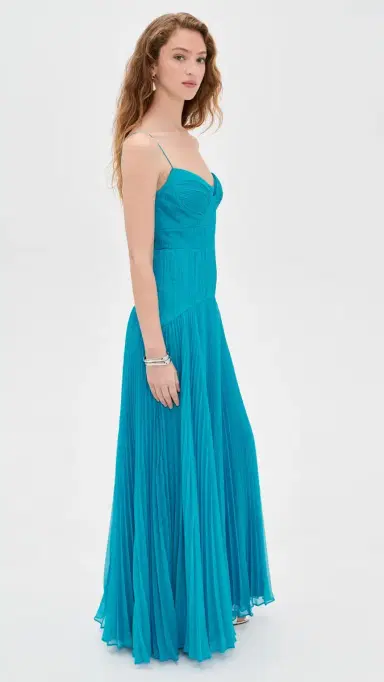Amur Saylor Gown Azura | Thumbnail 4 Amur Saylor Gown Azura | Thumbnail 4