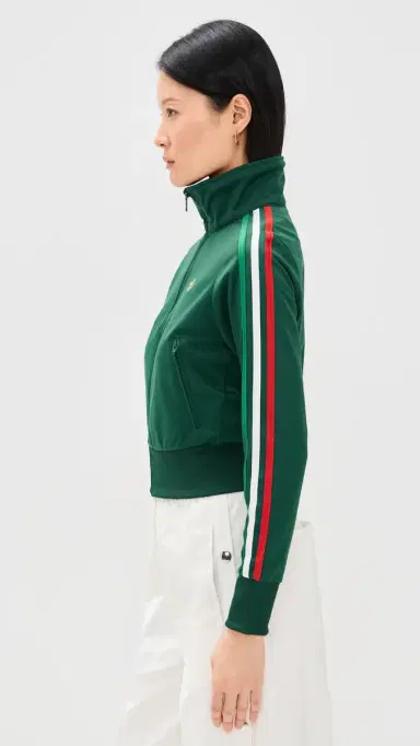 Adidas Firebird Classic Track Jacket Team Dark Green/Bold Green/Wh | Thumbnail 5 Adidas Firebird Classic Track Jacket Team Dark Green/Bold Green/Wh | Thumbnail 5