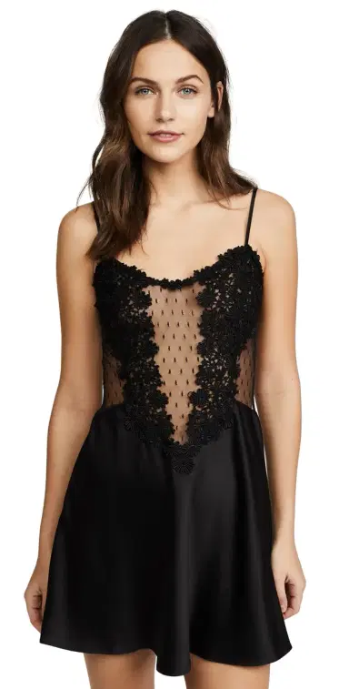 Flora Nikrooz howstopper Chemise Black | Thumbnail 1 Flora Nikrooz howstopper Chemise Black | Thumbnail 1
