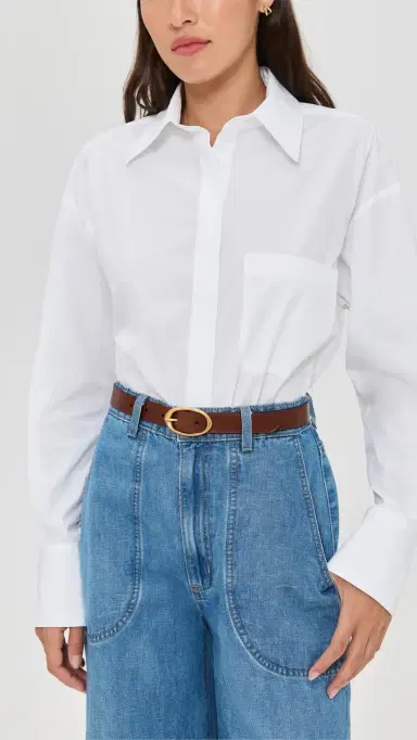 TWP Narrow Belt Cognac | Thumbnail 3 TWP Narrow Belt Cognac | Thumbnail 3