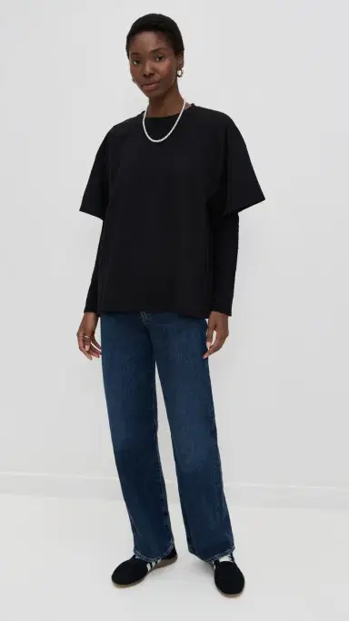 RIPLEY RADER Ponte Knit Big Shirt Black | Thumbnail 5 RIPLEY RADER Ponte Knit Big Shirt Black | Thumbnail 5
