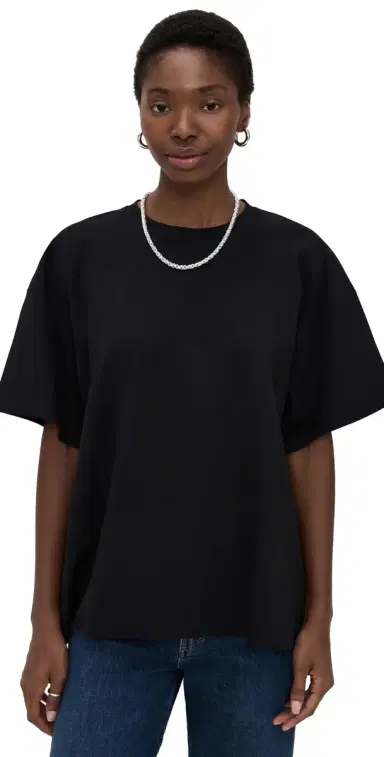 RIPLEY RADER Ponte Knit Big Shirt Black | Thumbnail 1 RIPLEY RADER Ponte Knit Big Shirt Black | Thumbnail 1