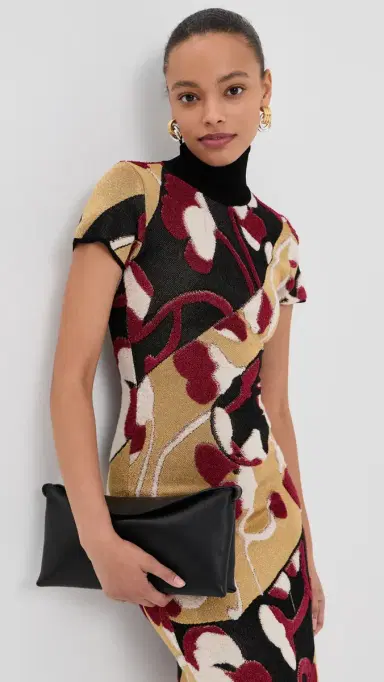 La DoubleJ Herald Long Dress Multicolor Gold/Purple/Black | Thumbnail 2 La DoubleJ Herald Long Dress Multicolor Gold/Purple/Black | Thumbnail 2