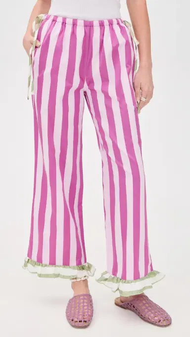 Lisa Says Gah Chelsea Pants Rose Stripe | Thumbnail 3 Lisa Says Gah Chelsea Pants Rose Stripe | Thumbnail 3