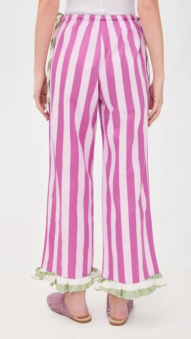 Lisa Says Gah Chelsea Pants Rose Stripe | Thumbnail 4 Lisa Says Gah Chelsea Pants Rose Stripe | Thumbnail 4
