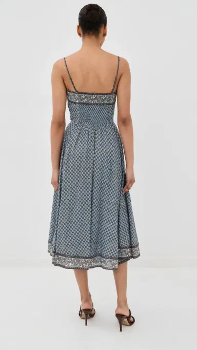 Veronica Beard Lana Dress Blue Jay Multi | Thumbnail 3 Veronica Beard Lana Dress Blue Jay Multi | Thumbnail 3