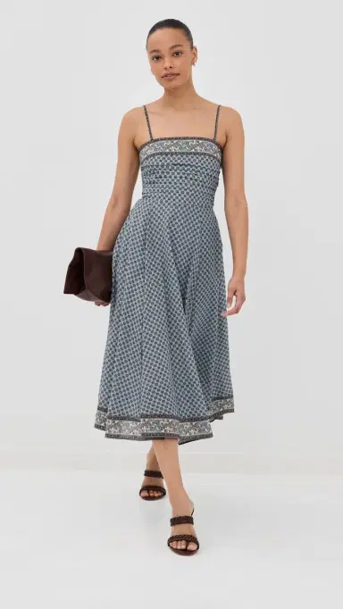 Veronica Beard Lana Dress Blue Jay Multi | Thumbnail 5 Veronica Beard Lana Dress Blue Jay Multi | Thumbnail 5