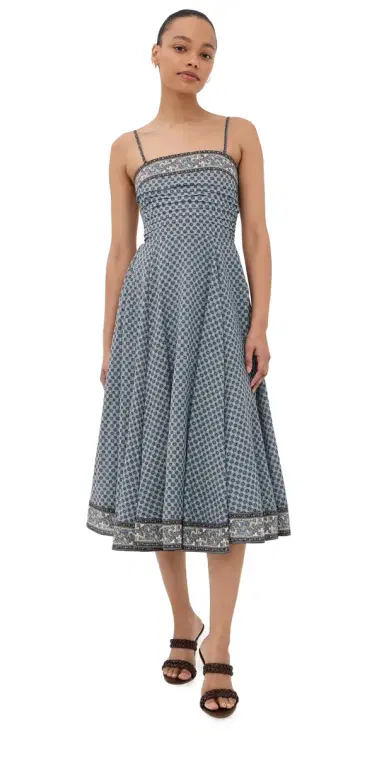 Veronica Beard Lana Dress Blue Jay Multi | Thumbnail 1 Veronica Beard Lana Dress Blue Jay Multi | Thumbnail 1