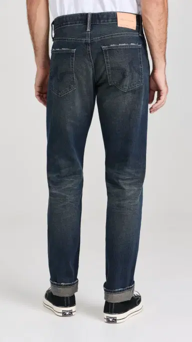 AG Exclusive Kace Modern Straight Selvedge Jeans .25 18 Years Bleecker | Thumbnail 3 AG Exclusive Kace Modern Straight Selvedge Jeans .25 18 Years Bleecker | Thumbnail 3