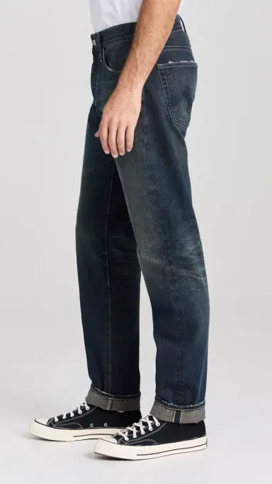 AG Exclusive Kace Modern Straight Selvedge Jeans .25 18 Years Bleecker | Thumbnail 4 AG Exclusive Kace Modern Straight Selvedge Jeans .25 18 Years Bleecker | Thumbnail 4