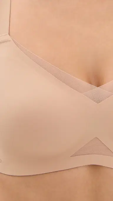 Honeylove Crossover Bra Sand 32 B/C | Thumbnail 6 Honeylove Crossover Bra Sand 32 B/C | Thumbnail 6