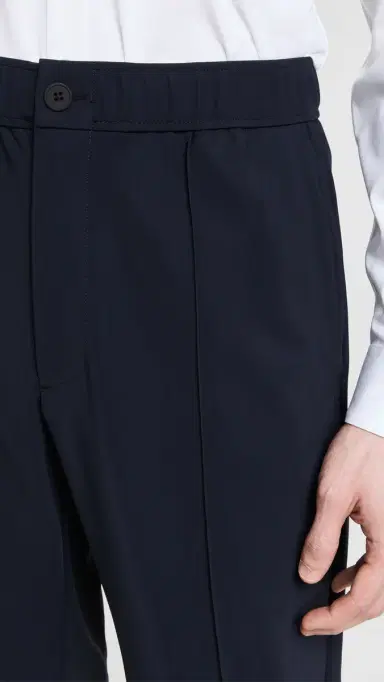 Theory Curtis Drawstring Precision Ponte Pants Baltic 36 | Thumbnail 6 Theory Curtis Drawstring Precision Ponte Pants Baltic 36 | Thumbnail 6
