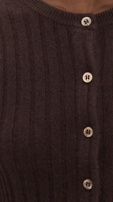 PAIGE Allessandro Cashmere Cardigan Dark Chocolate | Thumbnail 6 PAIGE Allessandro Cashmere Cardigan Dark Chocolate | Thumbnail 6