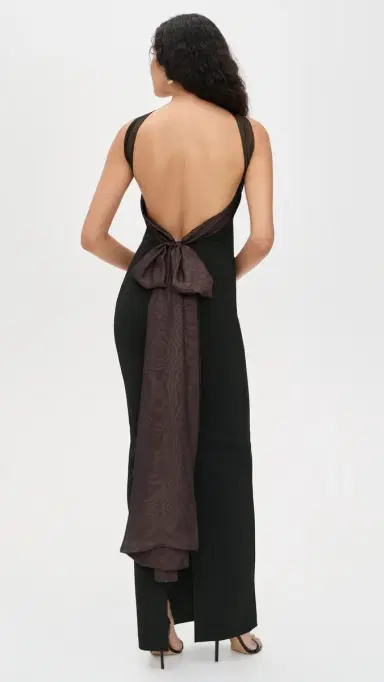 Retrofête Daufine Dress Black | Thumbnail 3 Retrofête Daufine Dress Black | Thumbnail 3