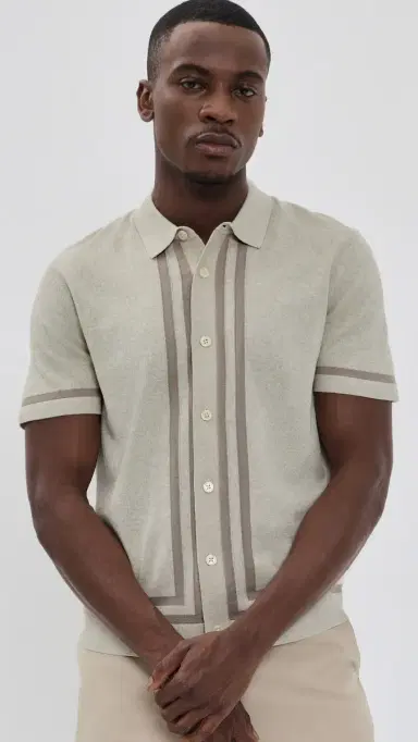 RAILS Leo Shirt Driftwood Melange | Thumbnail 2 RAILS Leo Shirt Driftwood Melange | Thumbnail 2