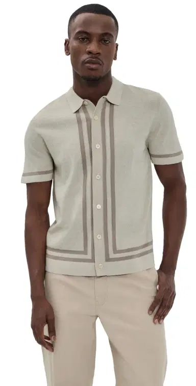 RAILS Leo Shirt Driftwood Melange | Thumbnail 1 RAILS Leo Shirt Driftwood Melange | Thumbnail 1