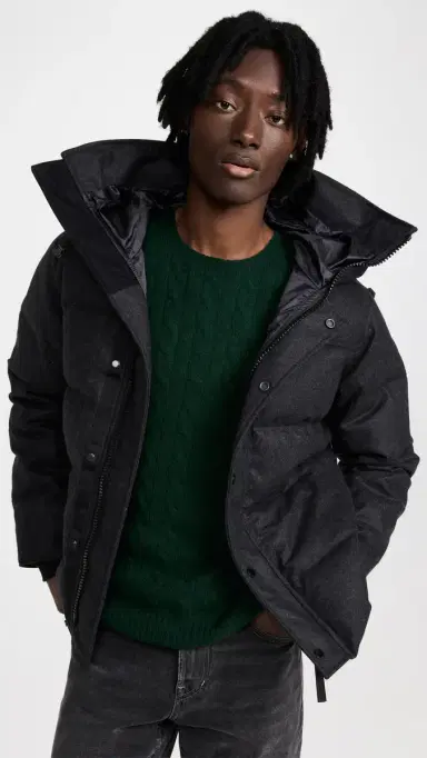 Canada Goose MacMillan Wool Parka Carbon Mel | Thumbnail 2 Canada Goose MacMillan Wool Parka Carbon Mel | Thumbnail 2