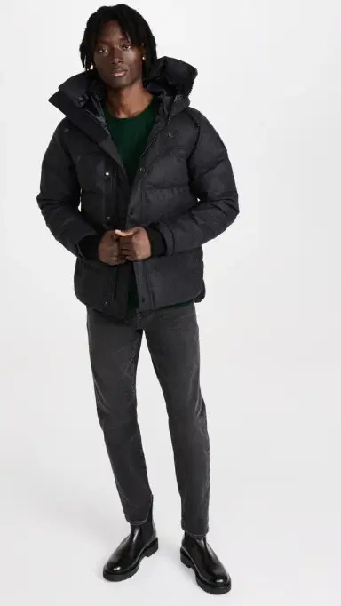Canada Goose MacMillan Wool Parka Carbon Mel | Thumbnail 5 Canada Goose MacMillan Wool Parka Carbon Mel | Thumbnail 5