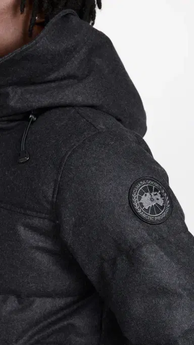 Canada Goose MacMillan Wool Parka Carbon Mel | Thumbnail 6 Canada Goose MacMillan Wool Parka Carbon Mel | Thumbnail 6