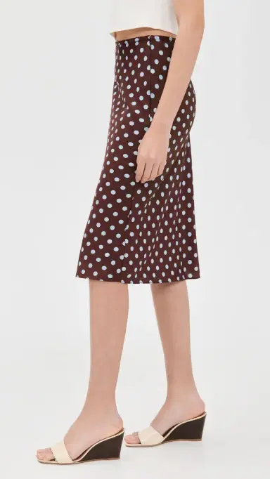 POSSE eo Skirt Chocolate Polka Dot | Thumbnail 4 POSSE eo Skirt Chocolate Polka Dot | Thumbnail 4