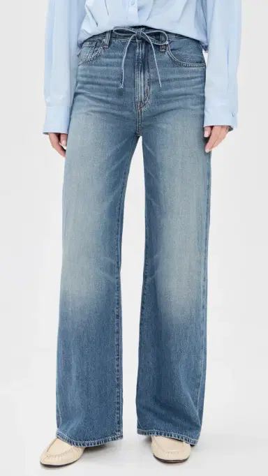 Madewell The Ultimate Wide-Leg Jean in Airy Denim Pickett Wash | Thumbnail 2 Madewell The Ultimate Wide-Leg Jean in Airy Denim Pickett Wash | Thumbnail 2